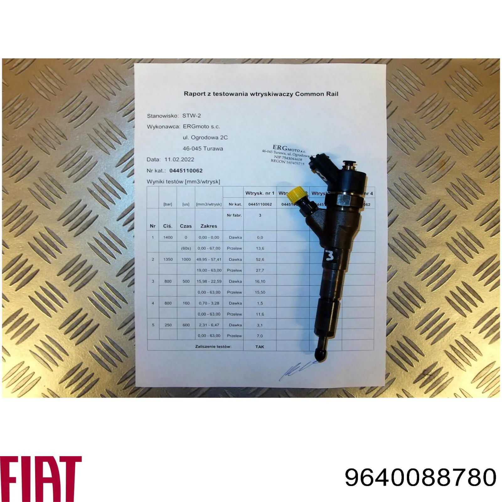Форсунка инжектора Fiat/Alfa/Lancia 9640088780 цена, от 39.37 USD