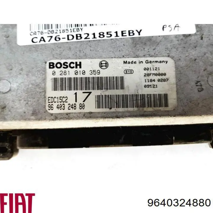  Fiat/Alfa/Lancia 9640324880 цена, от 56.24 USD