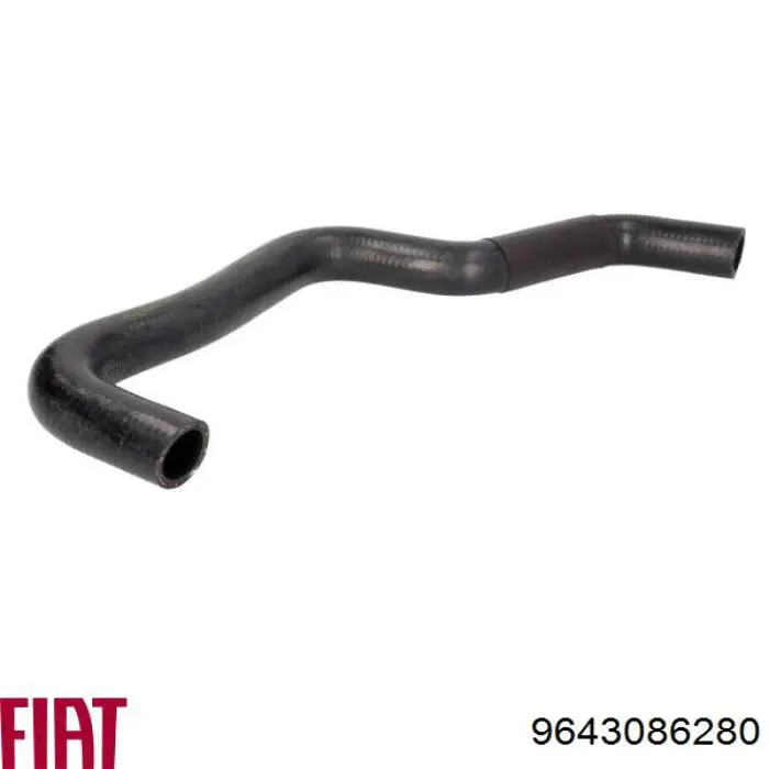 Купить 9643086280 Fiat/Alfa/Lancia Трубопроводы и шланги системы охлаждения