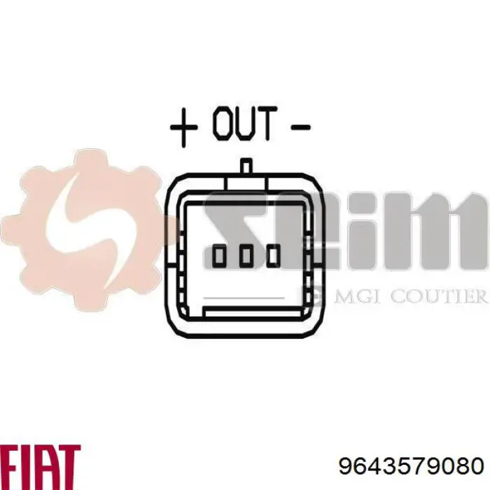 9643579080 Fiat/Alfa/Lancia Датчик распределительного вала