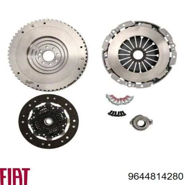 Купить 9644814280 Fiat/Alfa/Lancia Комплект сцепления (диск, корзина, подшипник)