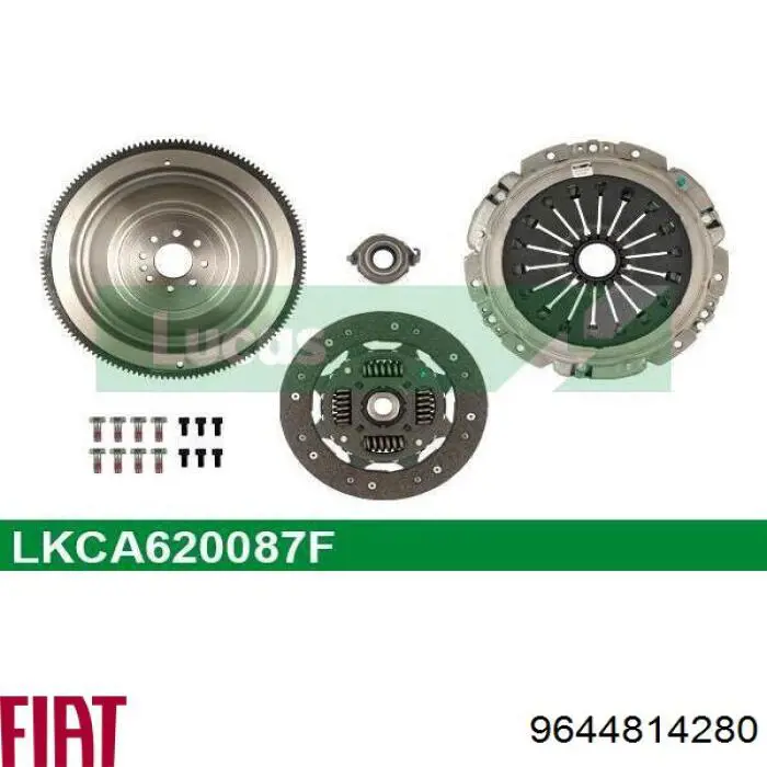 Купить KC156 Kamoka Комплект сцепления (диск, корзина, подшипник)