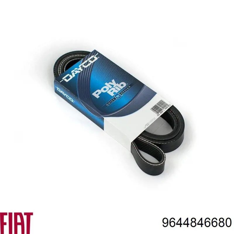 Купить 9644846680 Fiat/Alfa/Lancia Ремень генератора