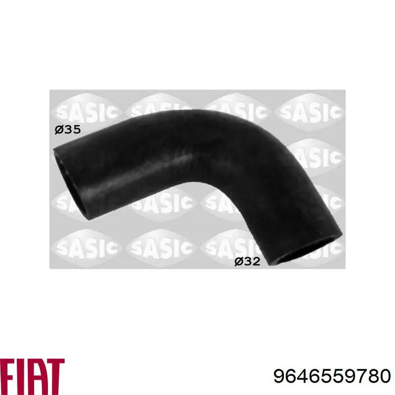 Купить 9646559780 Fiat/Alfa/Lancia Трубопроводы и шланги системы охлаждения