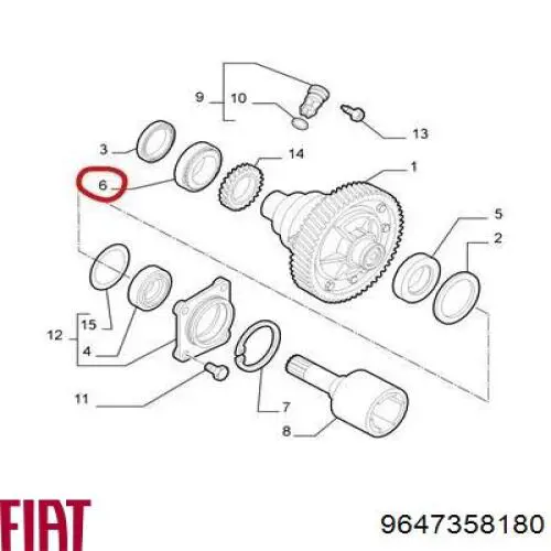 Пружина синхронизатора КПП Fiat/Alfa/Lancia 9647358180 цена, от 0.14 USD