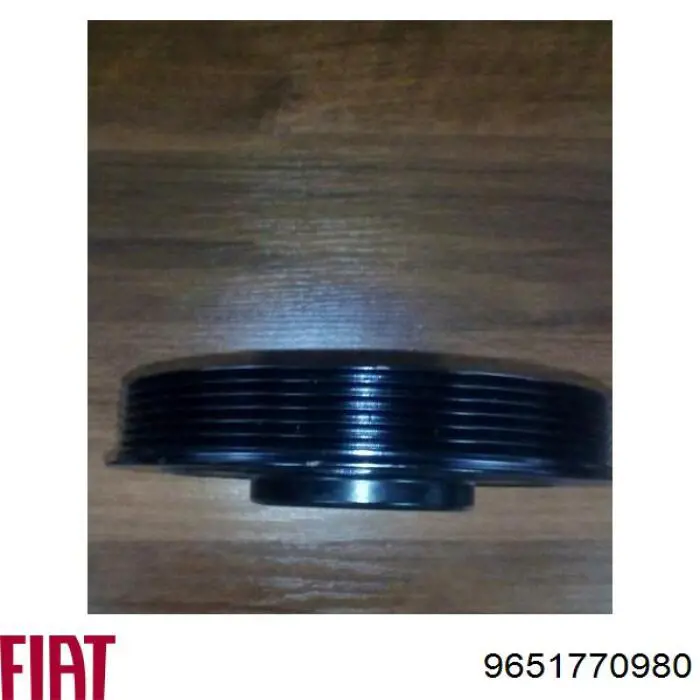 Купить 9651770980 Fiat/Alfa/Lancia Шкив-демпфер коленвала