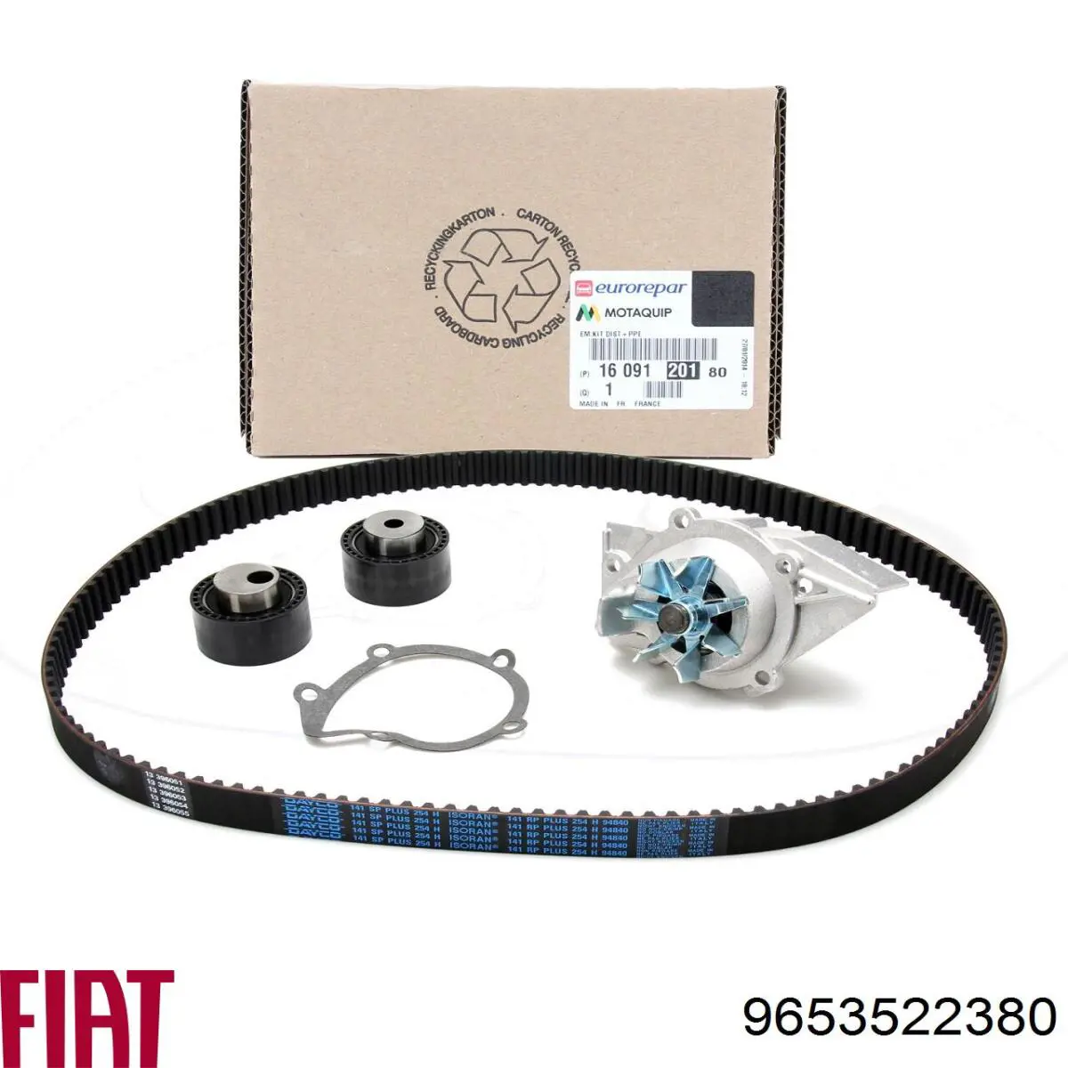 Натяжитель приводного ремня 9653522380 Fiat/Alfa/Lancia
