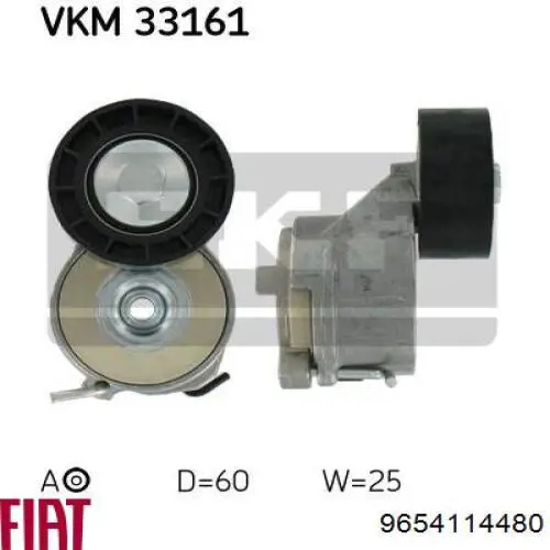 Клиновый ремень Fiat/Alfa/Lancia 9654114480 цена, от 15.47 USD