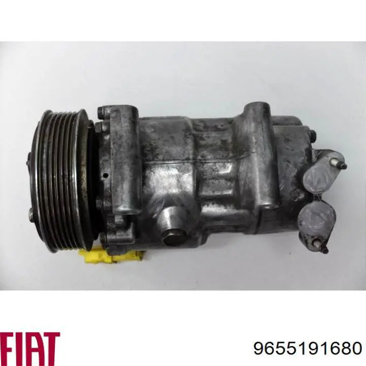 Компрессор кондиционера 9655191680 Fiat/Alfa/Lancia