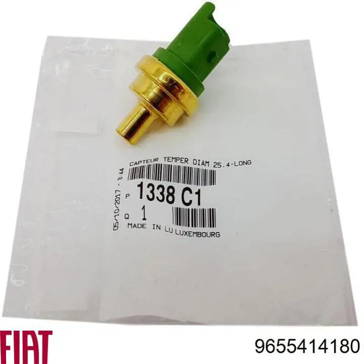 Датчик температуры охлаждающей жидкости 9655414180 Fiat/Alfa/Lancia