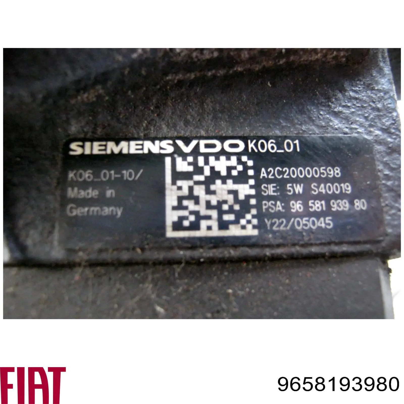 VRP010 MAGNETI MARELLI Bomba inyectora original y equivalente