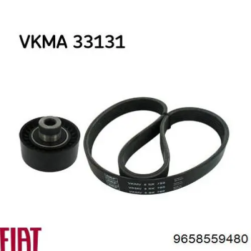 Купить 9658559480 Fiat/Alfa/Lancia Паразитный ролик