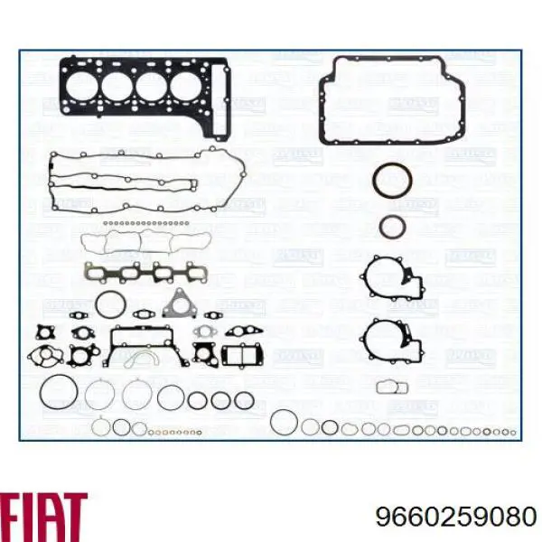 Трубка (шланг) подачи масла к турбине Fiat/Alfa/Lancia 9660259080 цена, от 18.79 USD