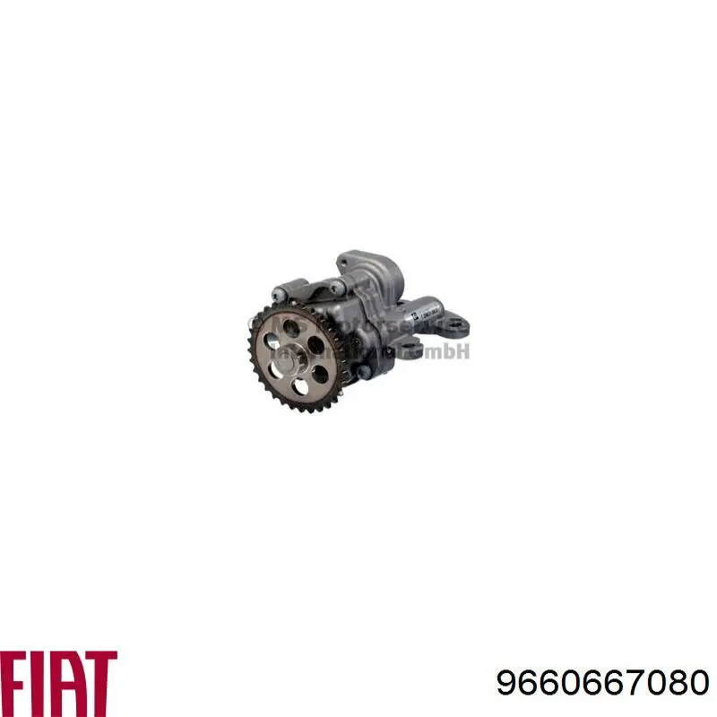 9660667080 Fiat/Alfa/Lancia Масляный насос двигателя