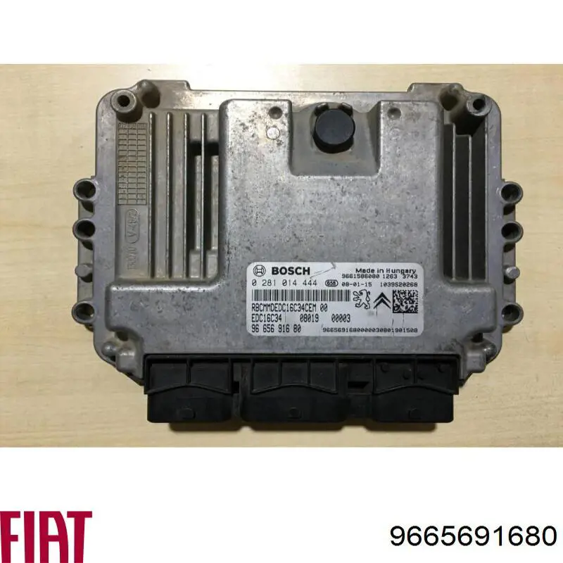 9665691680 Fiat/Alfa/Lancia Мозги двигателя