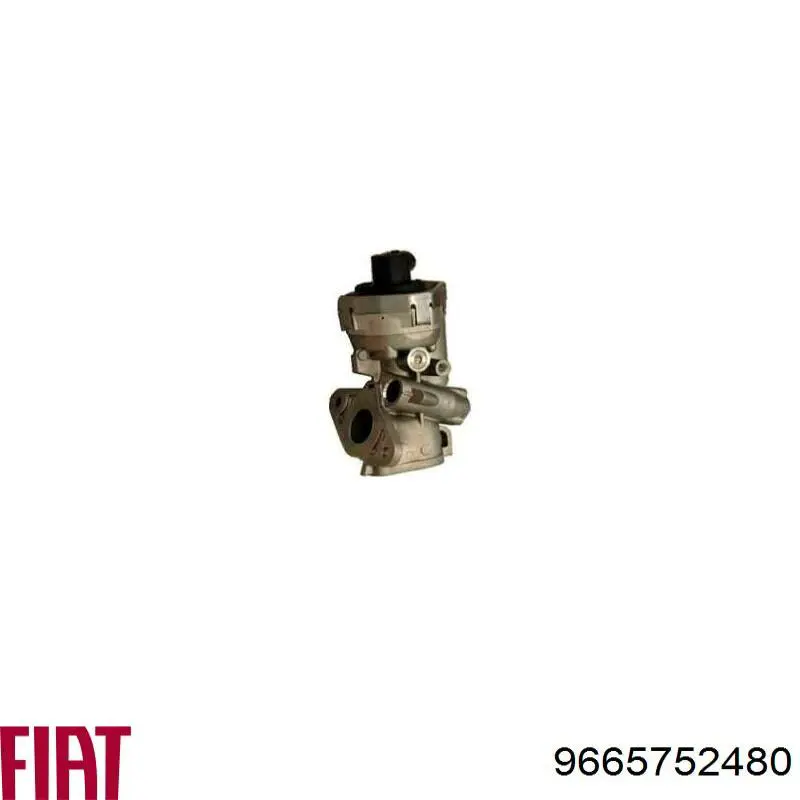 Клапан ЕГР 9665752480 Fiat/Alfa/Lancia