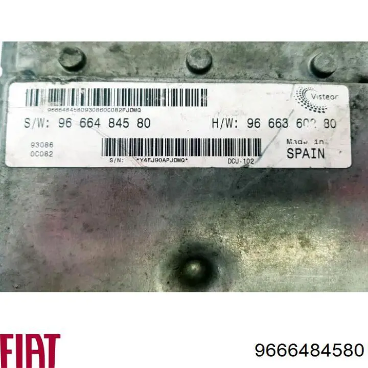 ЭБУ двигателем Peugeot/Citroen 9666484580 цена, от 281.21 USD