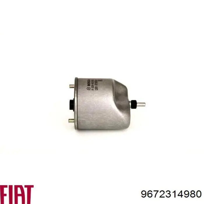 9672314980 Fiat/Alfa/Lancia Caixa de filtro de combustível