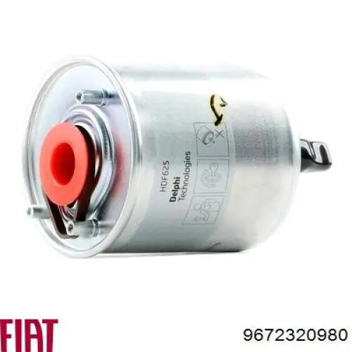 9672320980 Fiat/Alfa/Lancia топливный фильтр