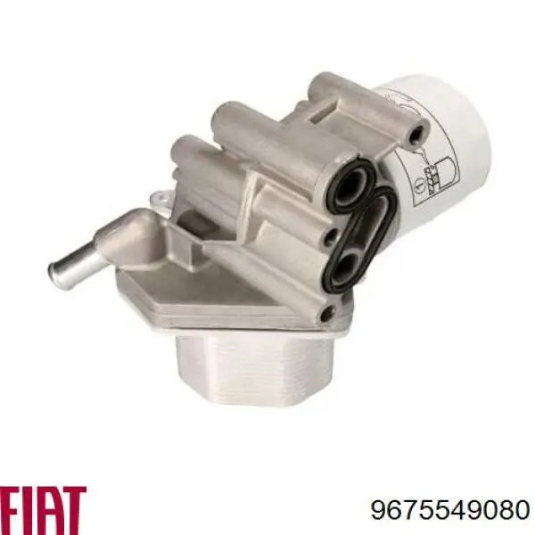 9675549080 Fiat/Alfa/Lancia Радиатор масляный (холодильник) под фильтром