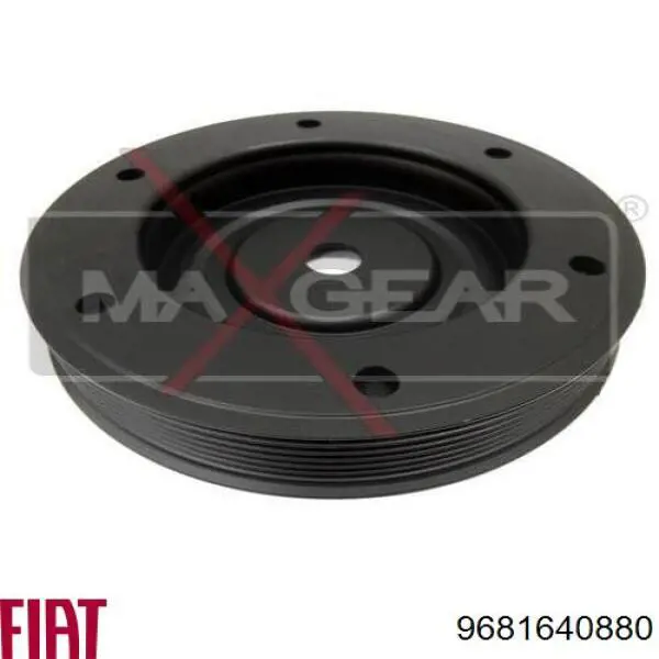 Шкив коленвала 9681640880 Fiat/Alfa/Lancia