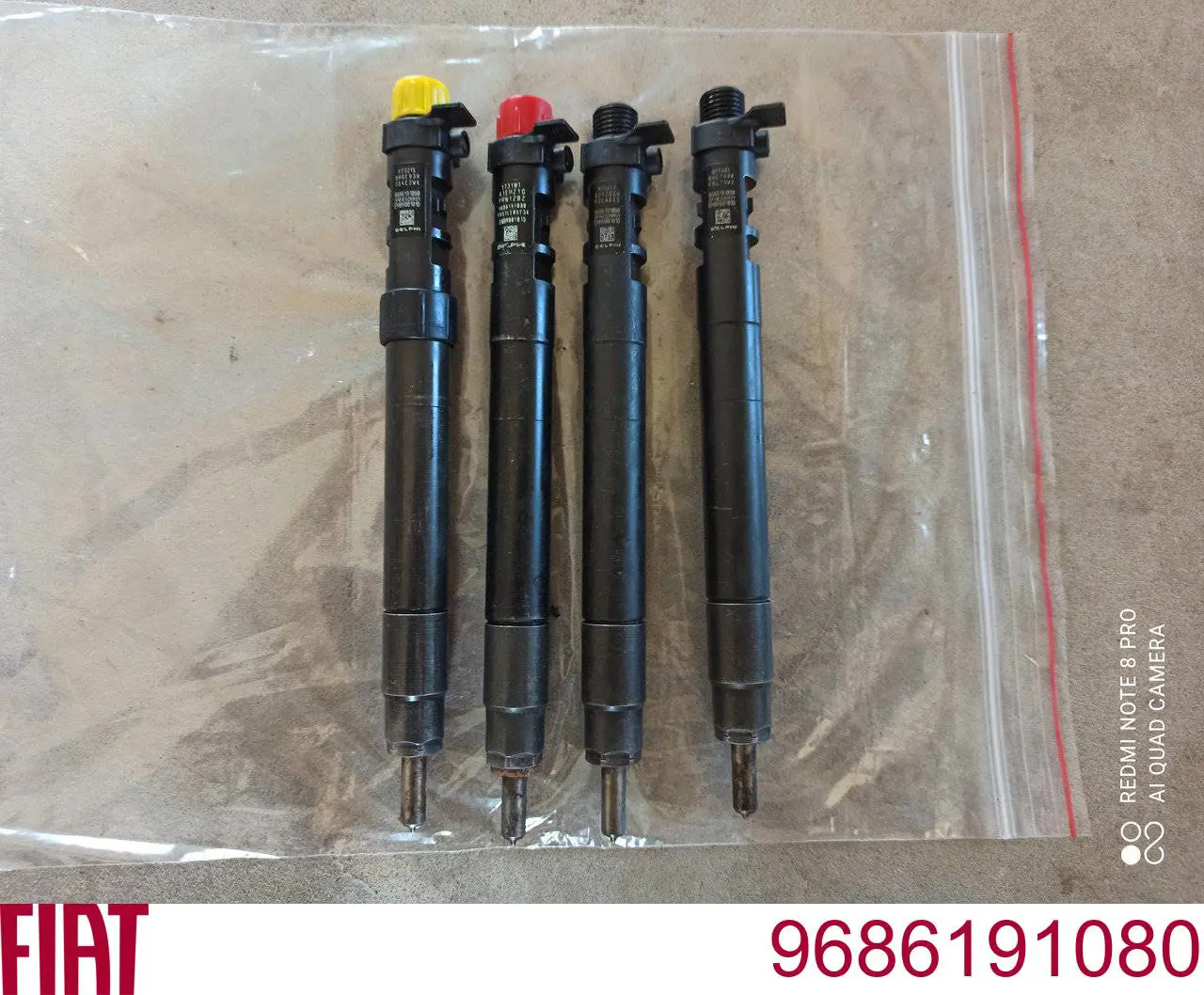 Форсунка инжектора Fiat/Alfa/Lancia 9686191080 цена, от 107.58 USD