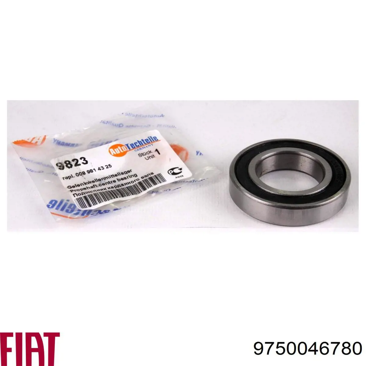 Карданный подшипник Fiat/Alfa/Lancia 9750046780 цена, от 5.27 USD