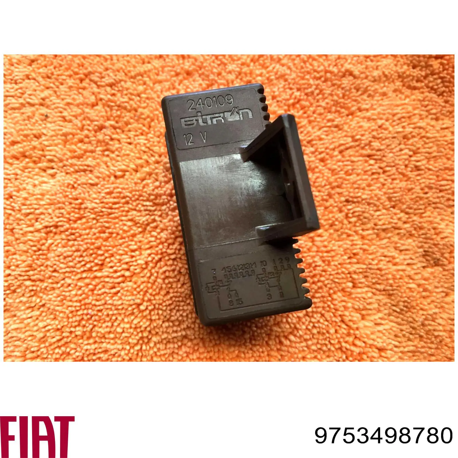 9753498780 Fiat/Alfa/Lancia Relê de controlo de limpador pára-brisas