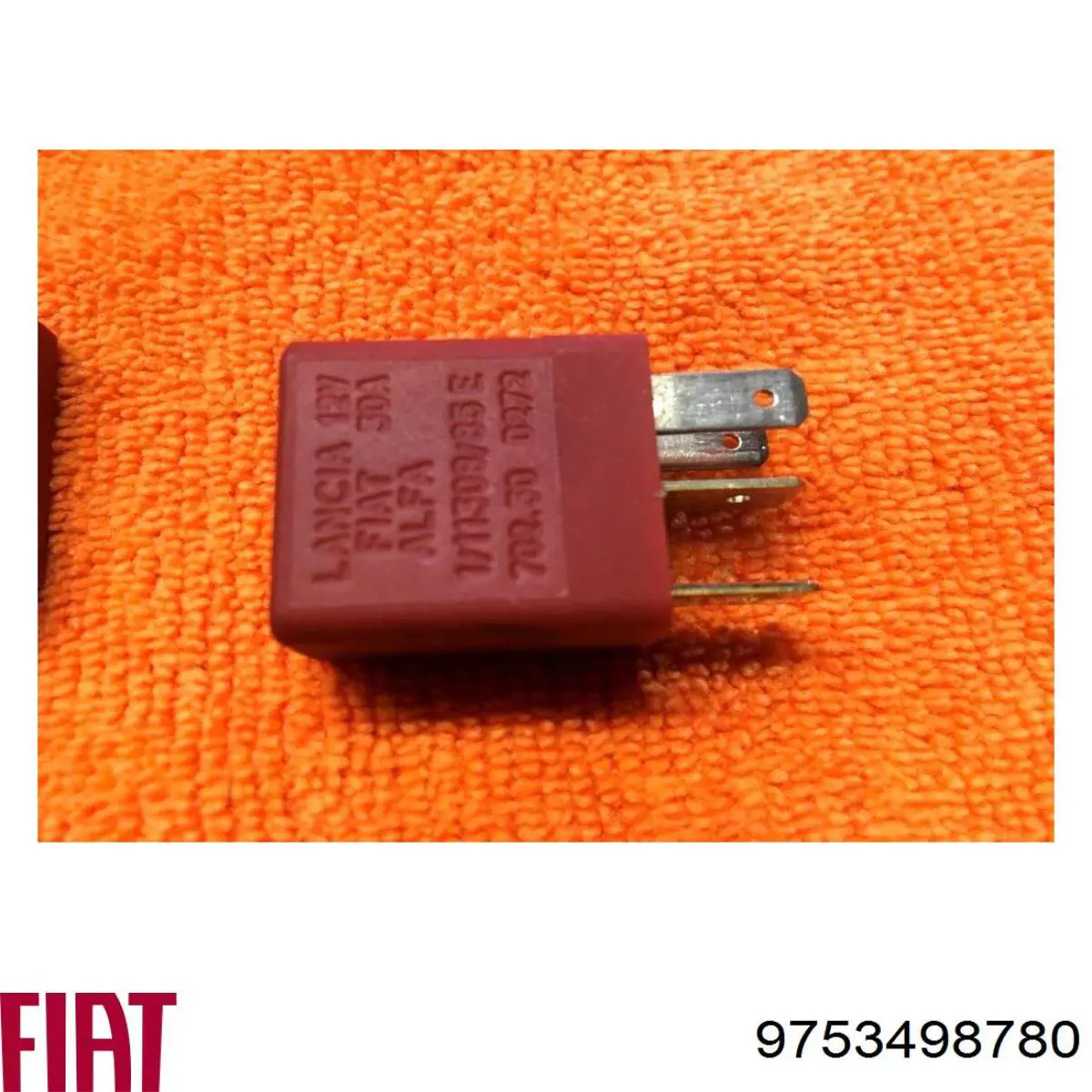 Relê de controlo de limpador pára-brisas Fiat/Alfa/Lancia 9753498780