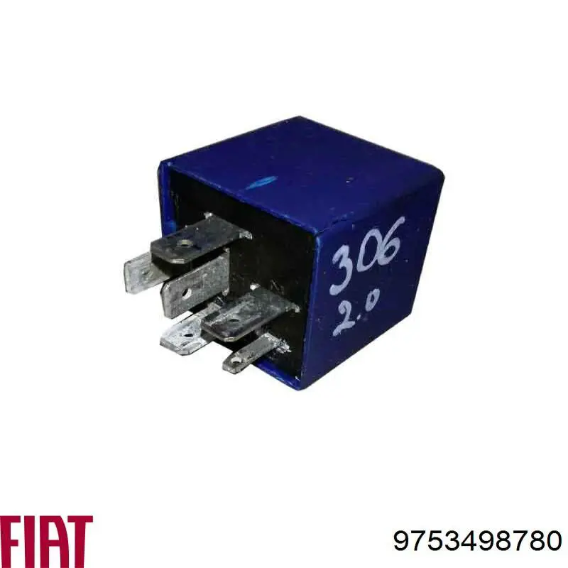 9753498780 Fiat/Alfa/Lancia Relê de controlo de limpador pára-brisas