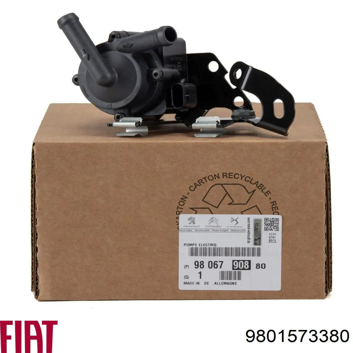 9801573380 Fiat/Alfa/Lancia Насос водяной