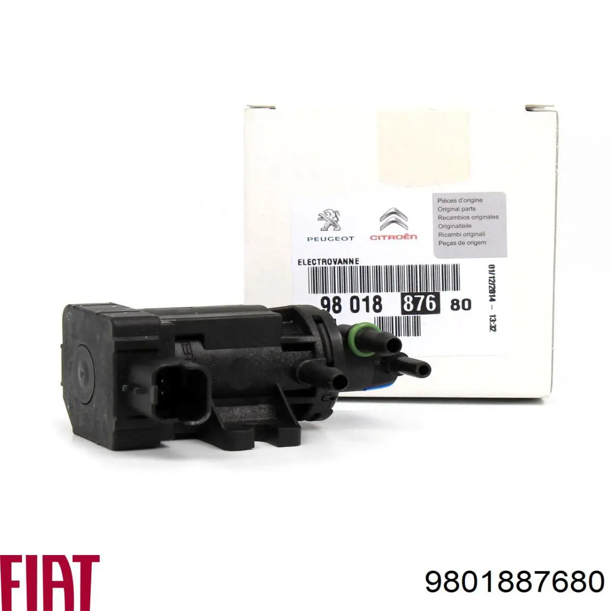 9801887680 Fiat/Alfa/Lancia Соленоид давления наддува