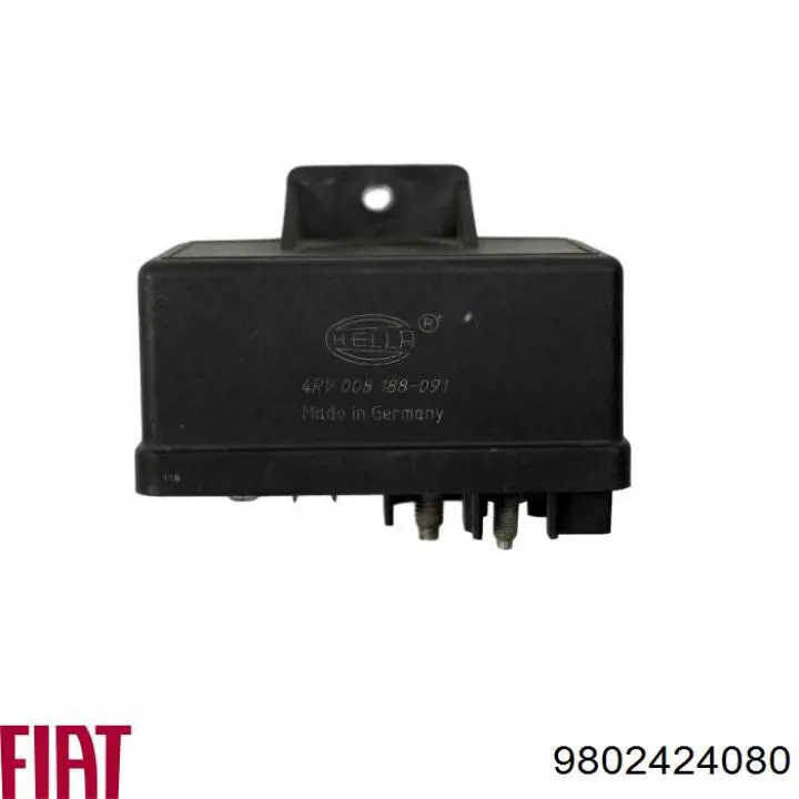 Реле свечей накала 9802424080 Fiat/Alfa/Lancia