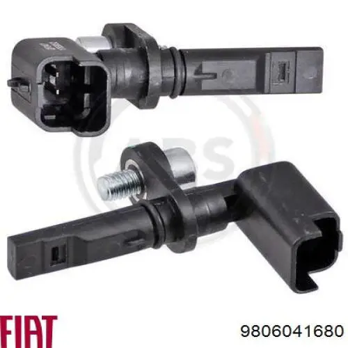 9806041680 Peugeot/Citroen sensor abs traseiro