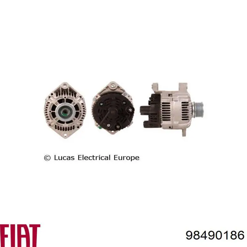 98490186 Fiat/Alfa/Lancia Генератор автомобильный