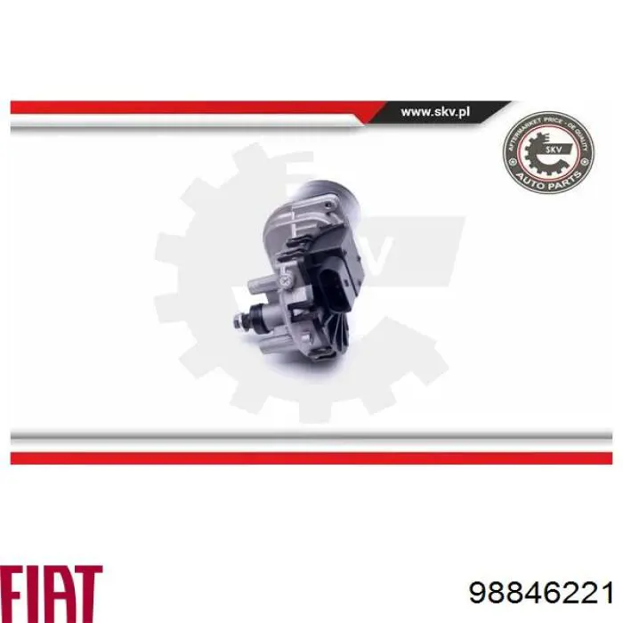 Мотор трапеции стеклоочистителя Fiat/Alfa/Lancia 98846221 цена, от 44.38 USD