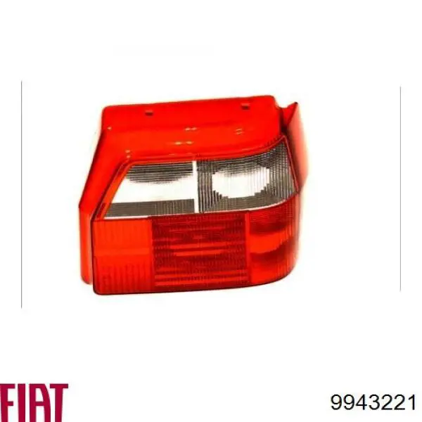 Стекло фонаря заднего правого на Fiat Uno 146A