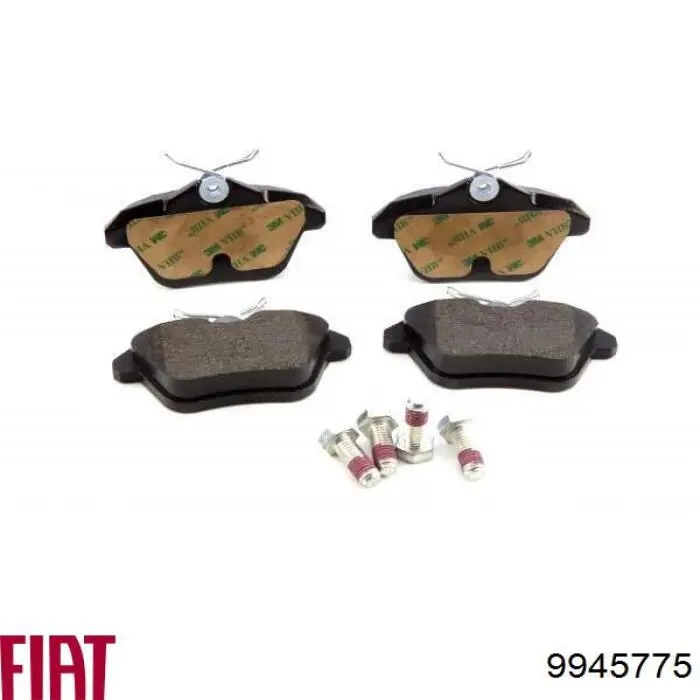 Колодки дисковые  Fiat/Alfa/Lancia 9945775 цена, от 13.41 USD