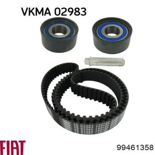 Ролик натяжителя ремня газораспределения Fiat/Alfa/Lancia 99461358 цена, от 21.28 USD