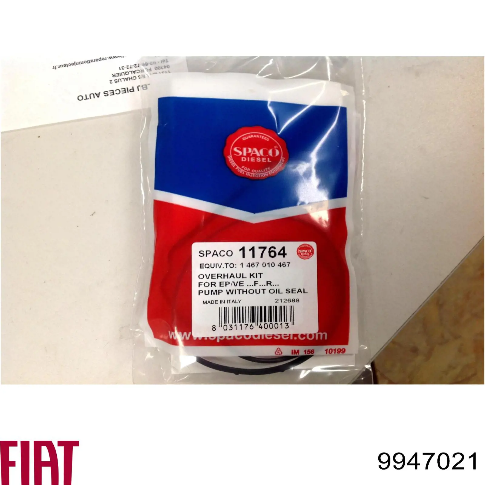 Ремкомплект ТНВД Fiat/Alfa/Lancia 9947021 цена, от 18.33 USD