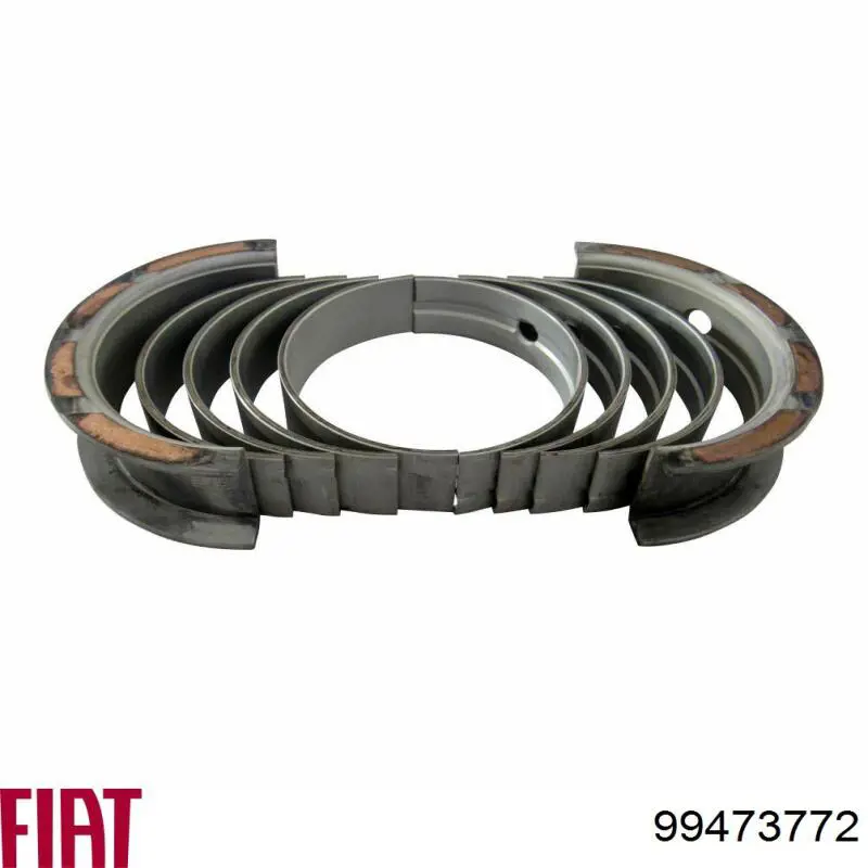 Folhas inseridas principais de cambota, kit, 1ª reparação ( + 0,25) Fiat/Alfa/Lancia 99473772 preço, a partir de 117,07 USD