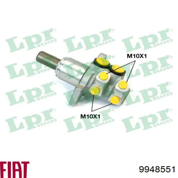 Цилиндр главный тормоза (гидротормозов) Fiat/Alfa/Lancia 9948551 цена, от 73.28 USD