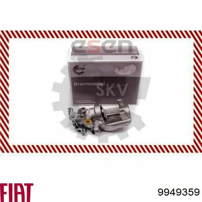 Тормозной суппорт правый задний Fiat/Alfa/Lancia 9949359 цена, от 48.30 USD