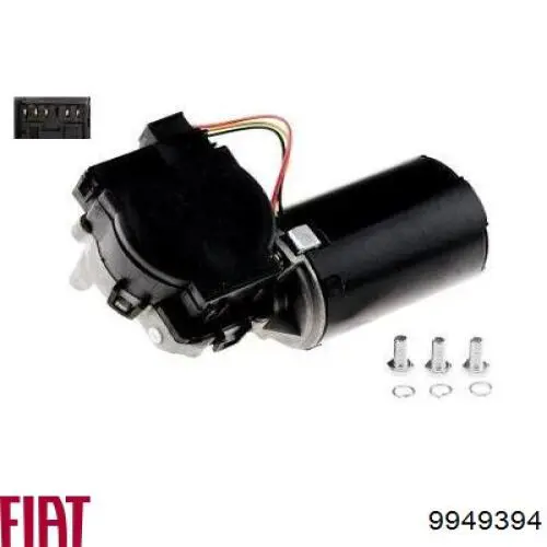 Купить 9949394 Fiat/Alfa/Lancia Мотор стеклоочестителя