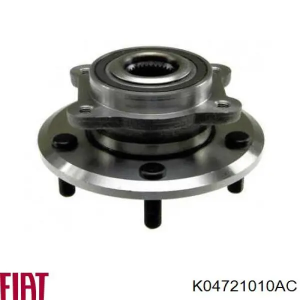 Ступица передняя K04721010AC Fiat/Alfa/Lancia