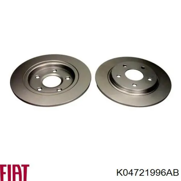 Тормозные диски K04721996AB Fiat/Alfa/Lancia