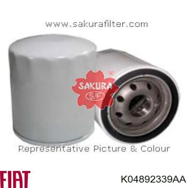 K04892339AA Fiat/Alfa/Lancia Масляный фильтр двигателя