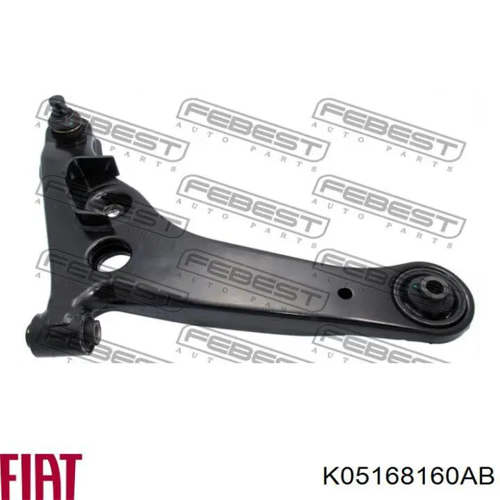 Сайлентблок передней подвески Fiat/Alfa/Lancia K05168160AB цена, от 9.70 USD
