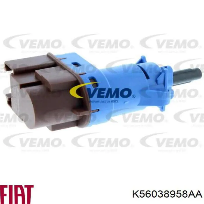 K56038958AA Fiat/Alfa/Lancia sensor de ativação do sinal de parada