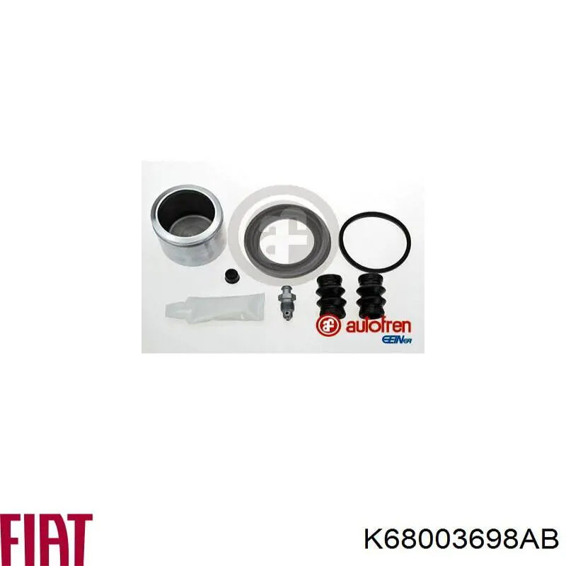 Ремкомплект переднего суппорта 68003698AB Fiat/Alfa/Lancia